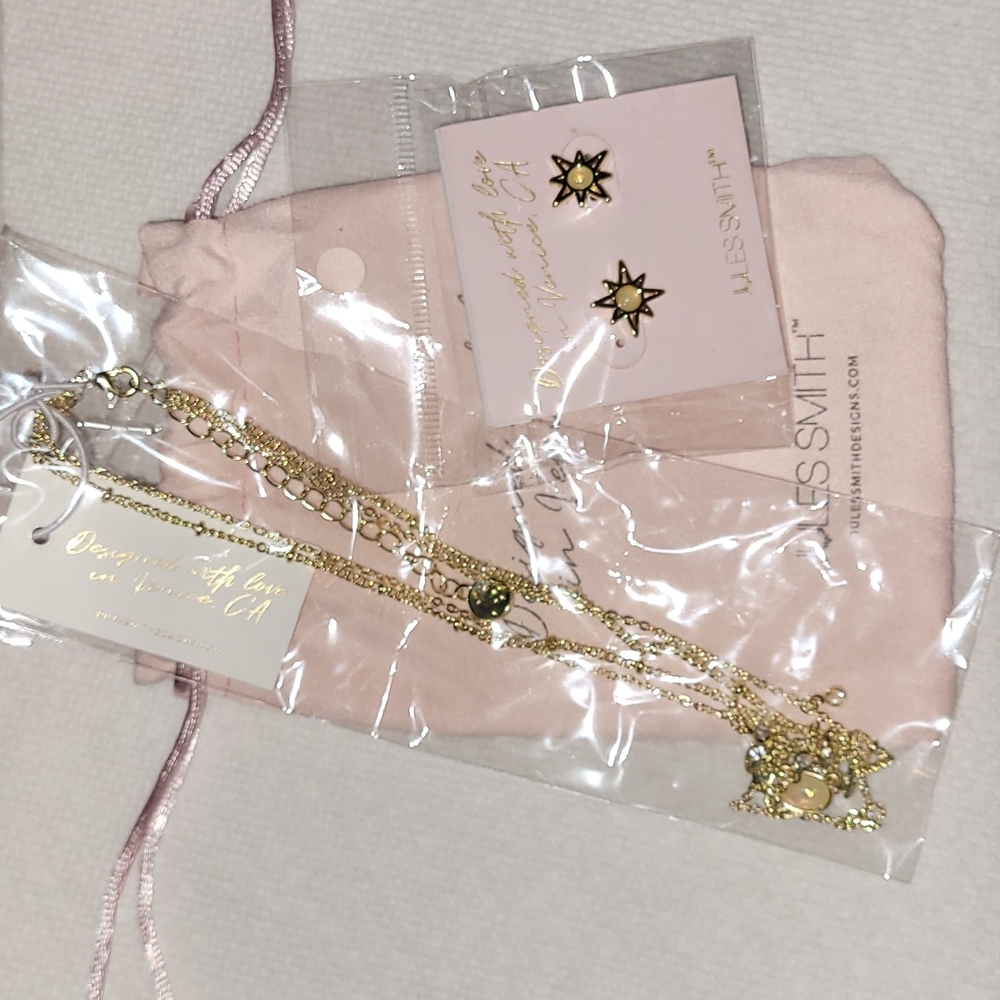 🎉HPx2🎉 Jules Smith Necklace+Earring Set - Picture 3 of 3